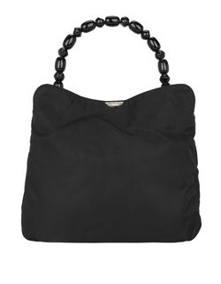 Top Handle Bag, Nylon, Black, RU0939, AC/DB